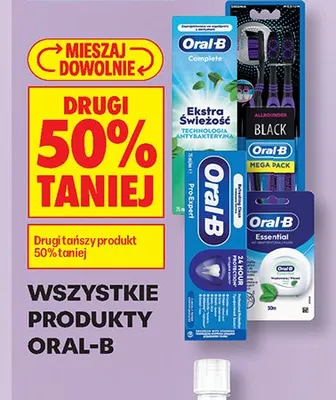 Nić dentystyczna Oral-B Essential Floss promocja w Biedronka