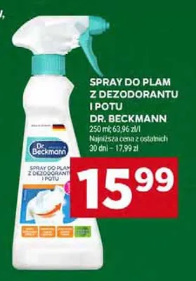 Spray do plam z dezodorantu i potu promocja w Stokrotka
