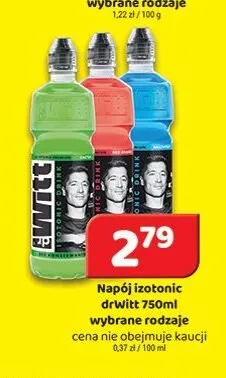 Napój izotonic drWitt promocja w Delfin