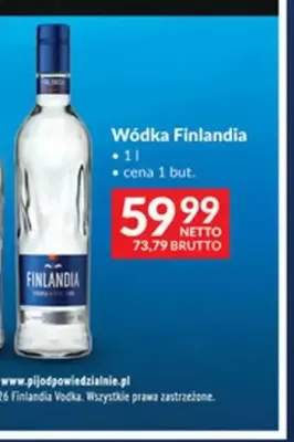 Wódka Finlandia promocja w Makro