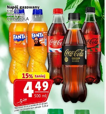 Napój gazowany Coca-Cola promocja w Prim Market