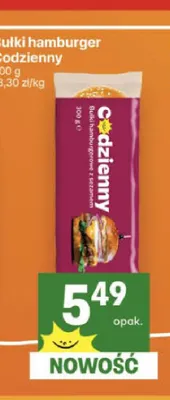 Bułki hamburger Codzienny promocja w Delikatesy Centrum