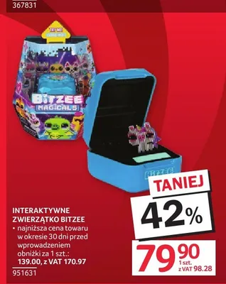 Interaktywne zwierzątko Bitzee Magicals promocja w Selgros