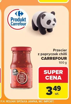 Przecier z papryczek chilli Carrefour promocja w Carrefour