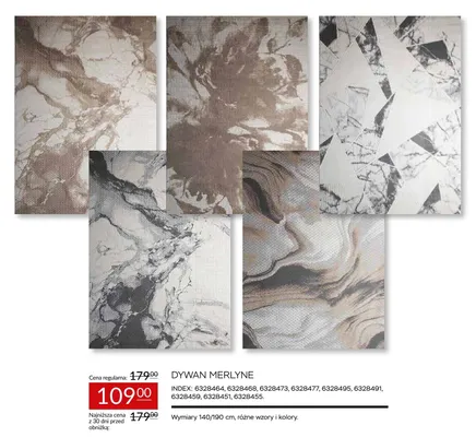 Dywan Merlyne Abra Meble promocja w Abra Meble