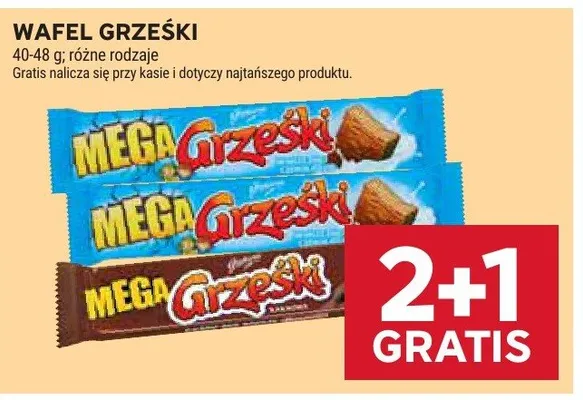 Wafel grzeski promocja w Stokrotka