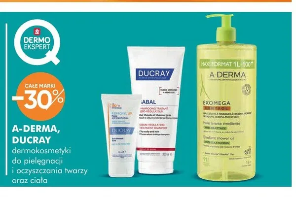 Dermokosmetyki Ducray promocja w Super-Pharm