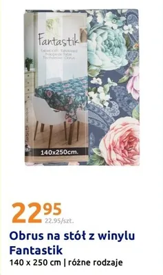 Obrus na stół z winylu Fantastik promocja w Action