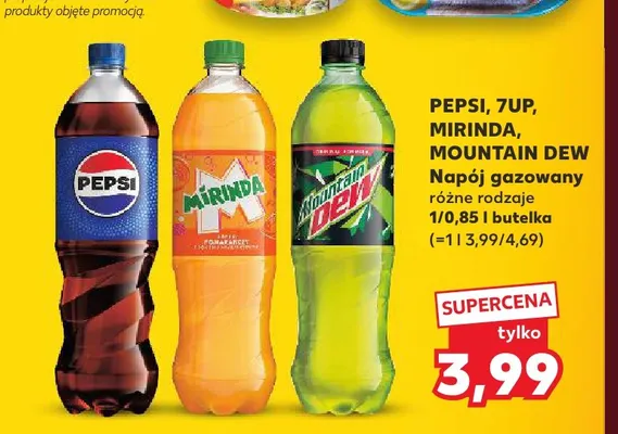 Napój gazowany Pepsi promocja w Kaufland