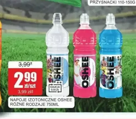 Napój izotoniczny Oshee Grapefruit promocja w Bingo