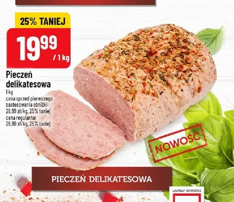 Pieczeń delikatesowa Pekpol promocja w POLOmarket