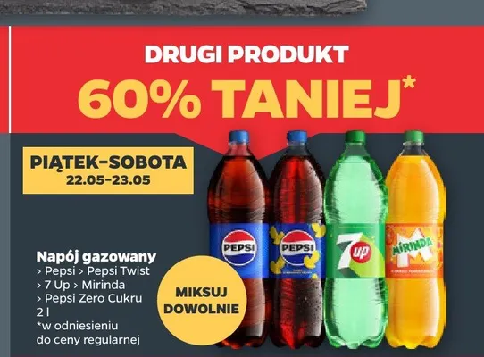 Napój gazowany Pepsi Zero Cukru promocja w Netto