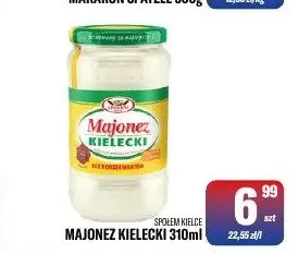 Majonez Kielecki Społem Kielce promocja w Tomi Markt