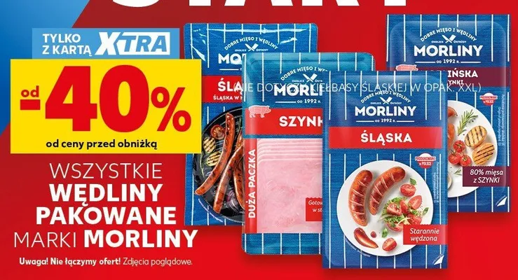 Wędliny pakowane Morliny promocja w Kaufland