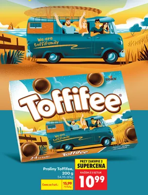Praliny Toffifee promocja w Biedronka