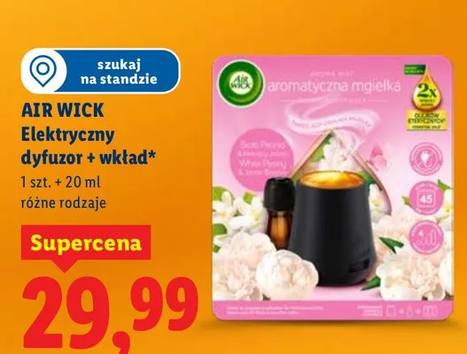 Elektryczny dyfuzor + wkład Air Wick promocja w Lidl