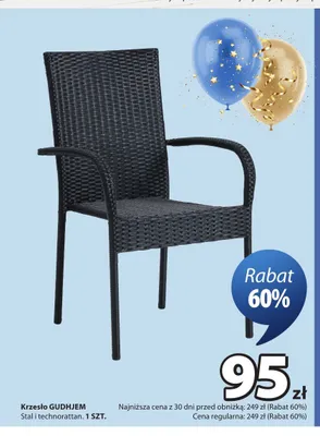 Krzesło GUDHJEM promocja w Jysk