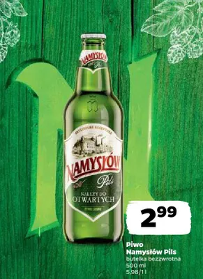 Piwo Namysłów Pils promocja w Netto