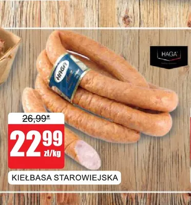 Kiełbasa starowiejska Haga promocja w Bingo