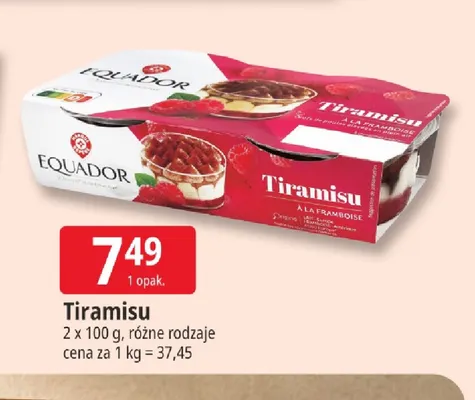 Tiramisu Equador promocja w Leclerc