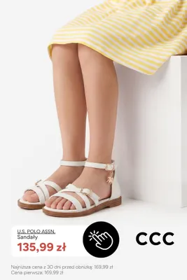 Sandały U.S. POLO ASSN. promocja w CCC