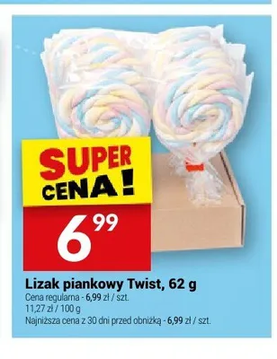Lizak piankowy Twist promocja w Twój Market