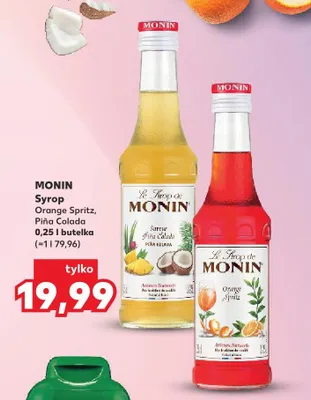 Syrop Monin promocja w Kaufland