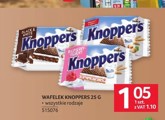 Wafelek Knoppers promocja w Selgros