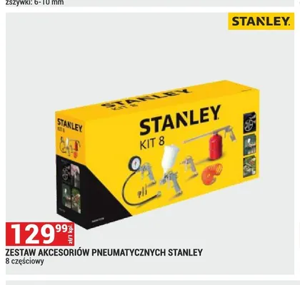 Zestaw akcesoriów pneumatycznych Stanley promocja w Merkury Market