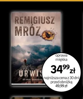 Książka Urwisko Remigiusz Mróz Filia promocja w Empik