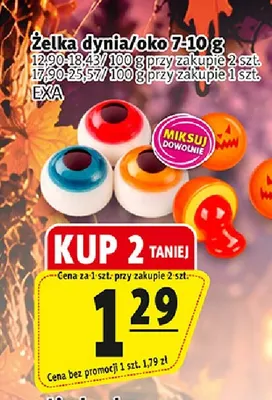 Żelka dynia Exa promocja w Prim Market