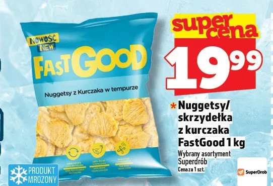 Skrzydełka z kurczaka w tempurze promocja w TOPAZ