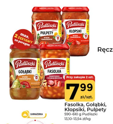 Fasolka po bretońsku z kiełbasą i boczkiem Pudliszki promocja w Społem Częstochowa