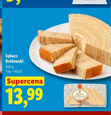 Sękacz Królewski promocja w Lidl