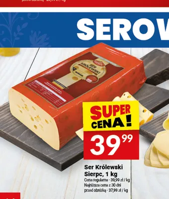 Ser Królewski Sierpc promocja w Twój Market