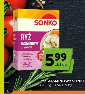 Ryż Jaśminowy Sonko promocja w ABC