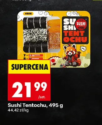 Sushi Tentochu promocja w Biedronka