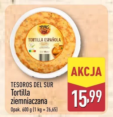 Tortilla ziemniaczana promocja w Aldi