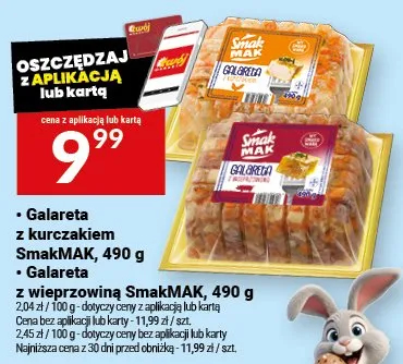 Galareta z wieprzowiną SmakMAK promocja w Twój Market