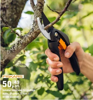 Sekator nożycowy SingleStep promocja w OBI