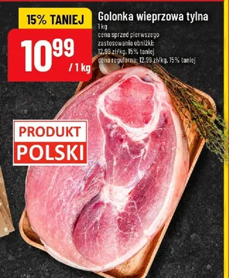 Golonka wieprzowa tylna promocja w POLOmarket