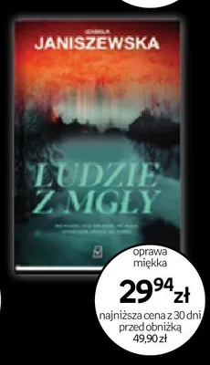 Książka Ludzie z mgły Izabela Janiszewska oprawa miękka promocja w Empik