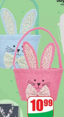 Koszyk z juty promocja w Dino