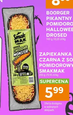 Zapiekanka czarna z sosem pomidorowym Smak Mak promocja w Stokrotka