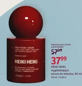 Serum do włosów wygładzające Heiki Heiki promocja w Rossmann