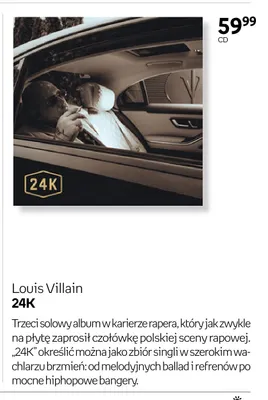 Płyta CD Louis Villain 24K promocja w Empik