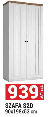 Szafa S2D promocja w Merkury Market