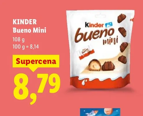 Czekolada Bueno Mini promocja w Lidl