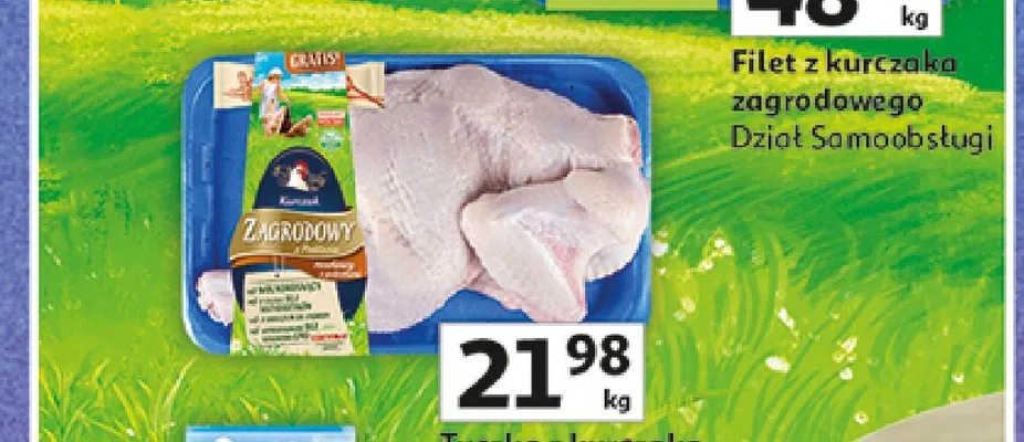 Tuszka z kurczaka zagrodowego promocja w Auchan