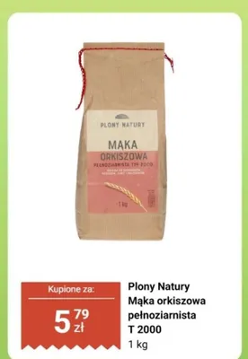 Mąka orkiszowa pełnoziarnista T 2000 promocja w Biedronka